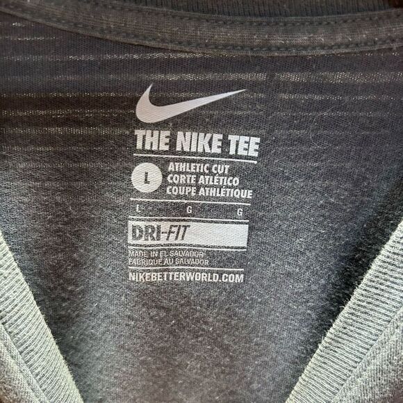 Nike Dri Fit Size Large (L) No Grind No Glory No Work No Story Tee - Picture 3 of 6